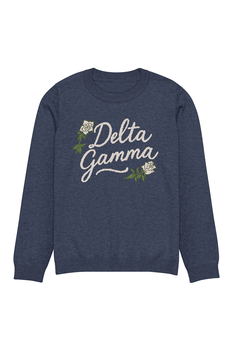 Rose Knitted Sweater