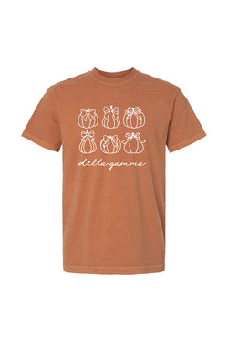 Pumpkin Bow Tee