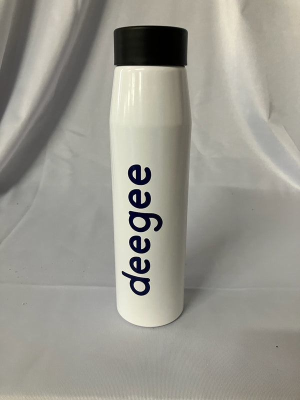 White Dee Gee Water Bottle