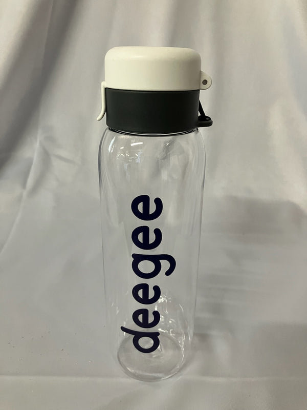 Clear Dee Gee Water Bottle