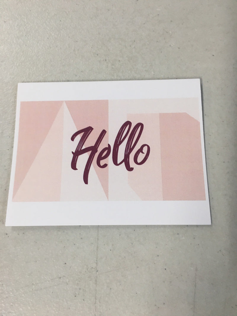 Hello from Delta Gamma Notecards (no border) - Hannah's Closet - The Official Boutique for Delta Gamma