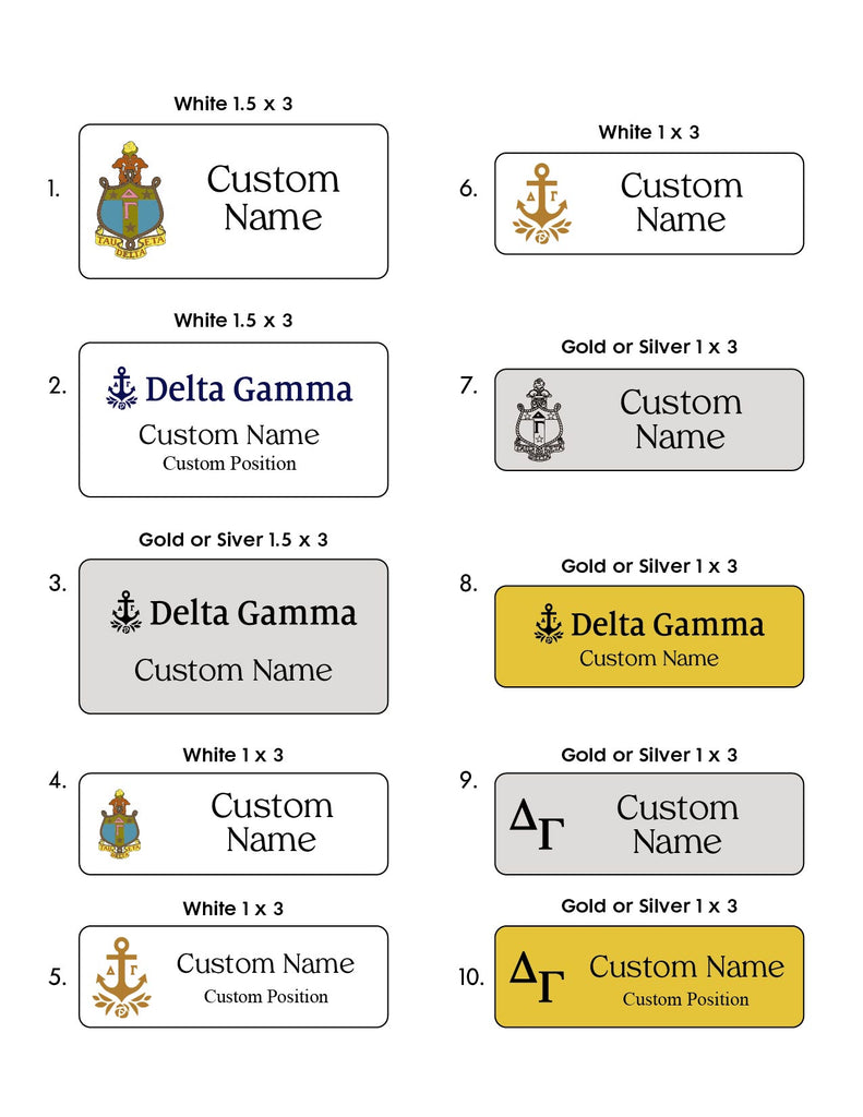 Recruitment Name Badges- NOT SOLD OUT!- See product description - Main Image