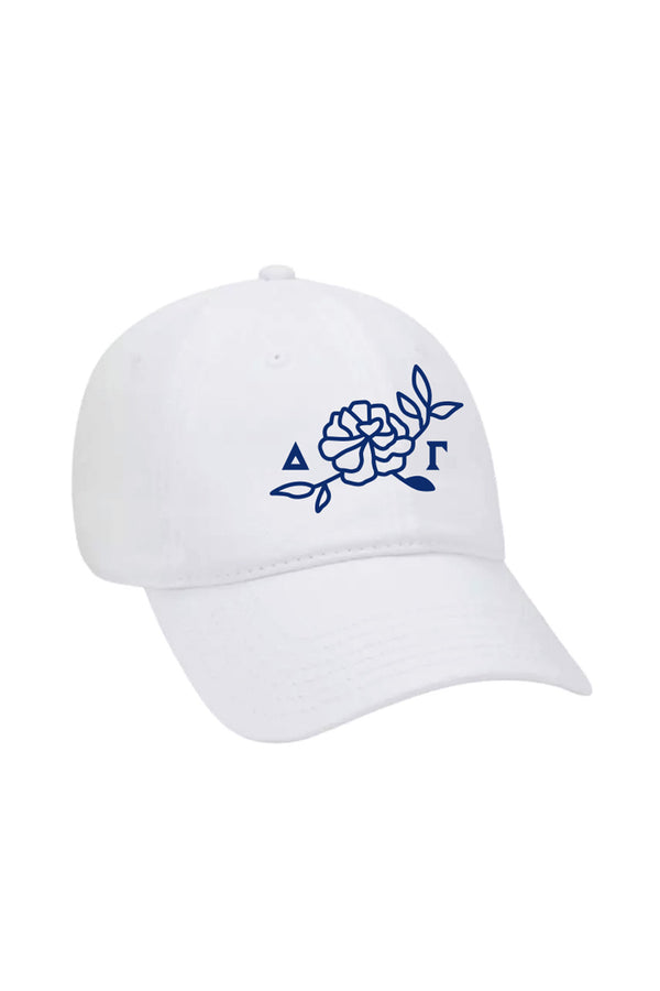 Floral New Brand Hat - Hannah's Closet - The Official Boutique for Delta Gamma