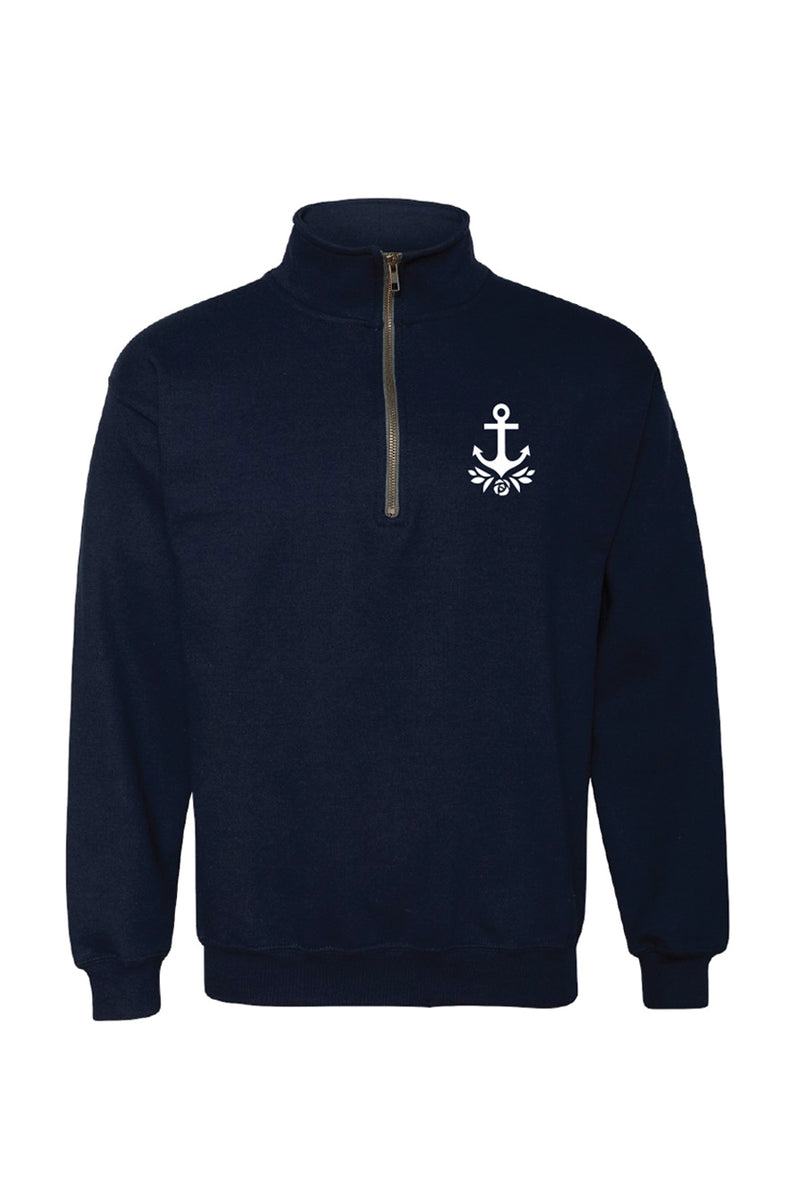 New Brand Logo 1/4 Zip Pullover - Hannah's Closet - The Official Boutique for Delta Gamma