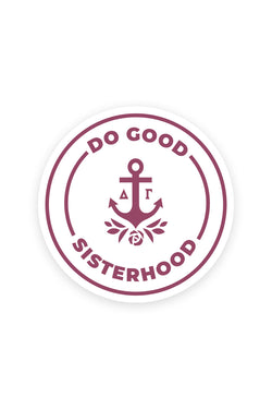 Do Good Sisterhood Decal - Hannah's Closet - The Official Boutique for Delta Gamma