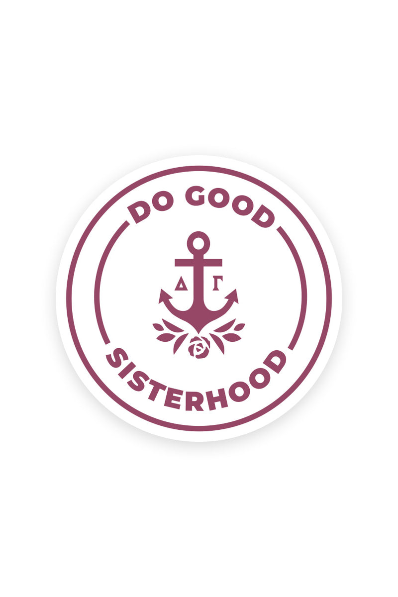 Do Good Sisterhood Decal - Hannah's Closet - The Official Boutique for Delta Gamma