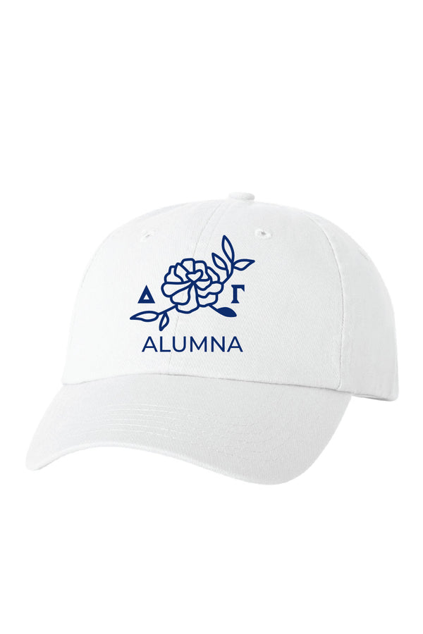 White Alumna Logo Hat
