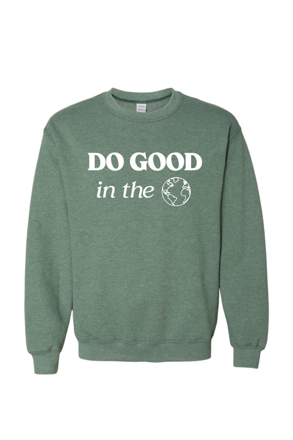 Do Good In The World Crewneck - Hannah's Closet - The Official Boutique for Delta Gamma