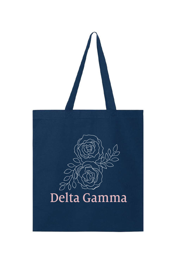 Delta Gamma Roses Tote