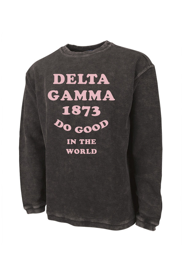 Do Good in the Word Corded Crewneck