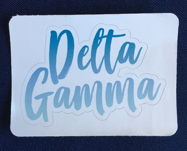Fun Delta Gamma Decal